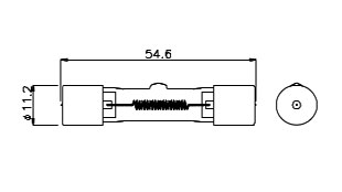 T-2 3/4 Metal Base