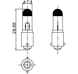 T-2 1/4 Special Base