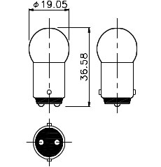 Miniature Aircraft Lamp 83