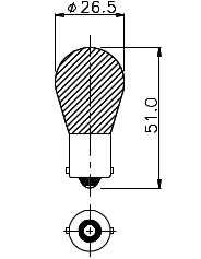 Miniature Aircraft Lamp 305IF
