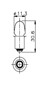 Miniature Aircraft Lamp PR3