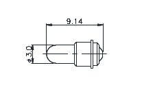T-1 sub-midget flanged 6839
