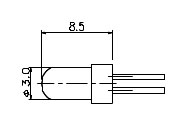 T-1 Bi-Pin Type A 3057BPA