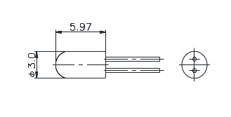 Sub-Miniature Aircraft Lamp T-1 IBP Type A 713
