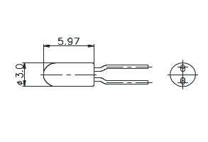 Sub-Miniature Aircraft Lamp T-1 Short IBP Type G 6832