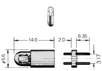 T-1 3/4 BPR Lamp 370