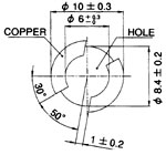 Neowedge T-1 1/4 NWA22 4222NWA22