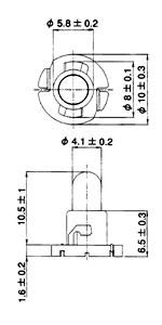 Neowedge T-1 1/4 NWA 4032NWA