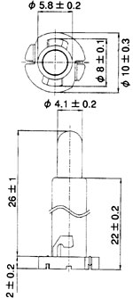 Neowedge T-1 1/4 NWA22 4222NWA22