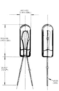 T-1 1/4 Wire Terminal 4168