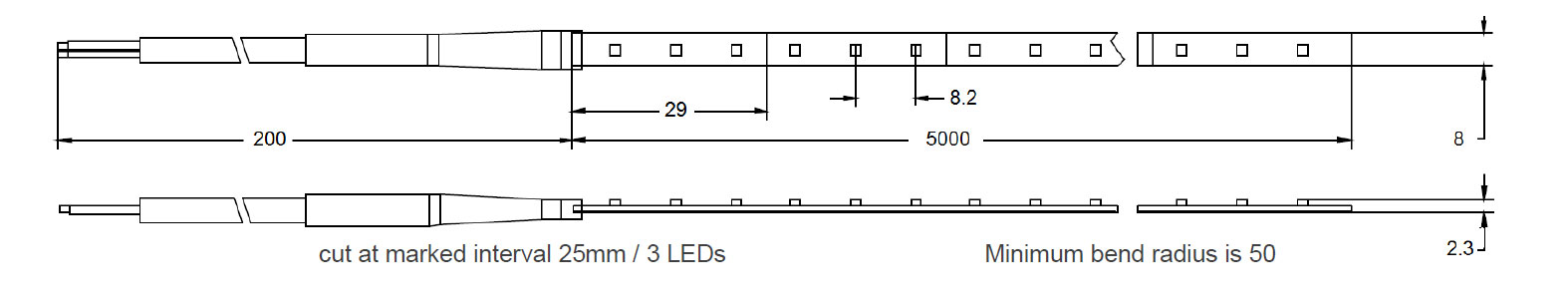 FlexiLED-BA120 Outdoor Pure White