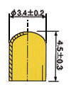 Silicone Rubber Boot C30045